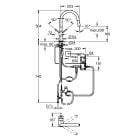 Set baterie bucătărie Grohe Minta 31358002, chiuveta din otel Grohe K700 31574SD1