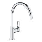 Set chiuvetă din granit Grohe K700 31653AP0, baterie bucătărie Grohe Bauloop 31368001, 40535000