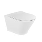 Set vas WC cu capac soft-close Roca Gap Round A34H0N8000, cadru încastrat Roca Duplo One A890070020, A890189206, A890063000