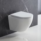 Set cadru încastrat Tece Base 9400407, vas WC cu capac soft-close Omnires Ottawa OTTAWAMWBP, 9.240.400