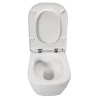 Set vas WC cu capac soft-close Roca Gap A34H470000, cadru încastrat Roca Duplo A890070020, A890189206, A890063000