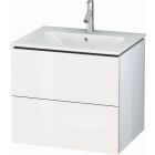 Set dulap Duravit L-Cube LC624002222, lavoar Duravit ME by Starck 2336630000