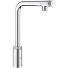 Set baterie bucătărie Grohe Minta 31613000, chiuveta din otel Grohe K700 31574SD1