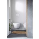 Set vas WC cu capac soft-close Duravit D-Neo 45770900A1, cadru încastrat Duravit DuraSystem WD1029000000, WD5009011000