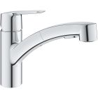 Set chiuvetă din granit Grohe K400 31639AP0, baterie bucătărie Grohe Start 30531001