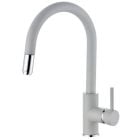Set chiuvetă din granit Alveus Cadit 1132030, baterie bucătărie Alveus Delos 1129019