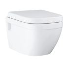 Set vas WC Grohe Euro Ceramic 39703000, cadru încastrat cu buton și sigiliu Grohe Solido 39930000