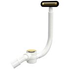 Set cada dreptunghiulară Excellent Heaven Slim WAEX.HEV18WHS, sifon pentru cadă Excellent Flow ARIN.FLOW.GL