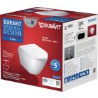 Set vas WC cu capac soft-close Duravit D-Neo 45880900A1, cadru încastrat Duravit DuraSystem WD1011000000, WD5001011000