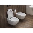 Set vas WC Cersanit Crea K114-015-ECO, capac WC Cersanit Crea K98-0177-ECO