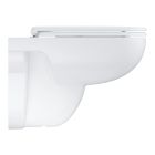 Set vas WC cu capac soft-close Grohe Start Edge 39815000, cadru încastrat cu buton și sigiliu Grohe Solido 39930000