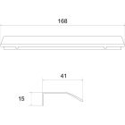 Set dulap Excellent Blanko MLEX.6301.490.BL, lavoar Excellent Blanko CENL.6317.500.WH, MLEX.6303.SET.BL