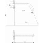 Set baterie cadă-duș Cersanit Zen S951-564, set de duș Cersanit Inverto S951-708, S951-553