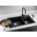 Set chiuvetă din granit Blanco Legra 8 526223, baterie bucătărie Blanco Mida 517742
