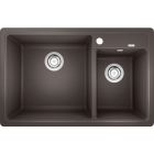 Set chiuvetă din granit Blanco Legra 8 526229, baterie bucătărie Oltens Lista 35202100