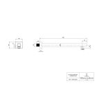 Set baterie cadă-duș Villeroy & Boch Universal Taps & Fittings TVD00065300061, element ascuns al bateriei Villeroy & Boch Universal Taps & Fittings TVD00065100000, TVC00040220061, TVC00045453061, TVC00045900061, TVC00045700061, TVS10900300061, TVC00003500