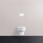 Set vas WC cu capac soft-close Duravit ME by Starck 45300900A1, cadru încastrat Duravit DuraSystem WD1029000000, WD5009011000