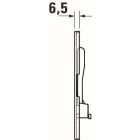 Set vas WC cu capac soft-close Duravit ME by Starck 45300900A1, cadru încastrat Duravit DuraSystem WD1029000000, WD5009011000