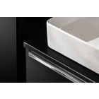 Set dulap Comad Santa Fe Black SANTA FE BLACK 82-60-B-2S, blat Comad Santa Fe Black SANTA FE BLACK 89-60-B, UN-LOLA-GW