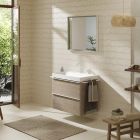 Set dulap Hansgrohe Xelu Q 54029700, lavoar Hansgrohe Xelu Q 61026450