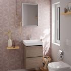 Set dulap Hansgrohe Xelu Q 54021000, lavoar Hansgrohe Xelu Q 61012450