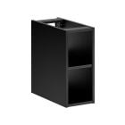 Set dulap Comad Santa Fe Black SANTA FE BLACK 82-60-B-2S, blat Comad Santa Fe Black SANTA FE BLACK 89-80-B, SANTA FE BLACK 81-01-A, UN-LOLA-GW