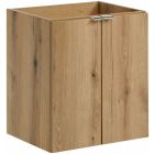 Set dulap Comad Nova Oak NOVA OAK A 82-50-2D, lavoar Comad Gaja UN-GAJA35-SW 78570A(35), NOVA BLACK B 89-50