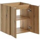 Set dulap Comad Nova Oak NOVA OAK A 82-50-2D, lavoar Comad Gaja UN-GAJA35-SW 78570A(35), NOVA BLACK B 89-50