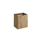 Set dulap Comad Nova Oak NOVA OAK A 82-50-2D, lavoar Comad Dance White UM2050RBDANCE50DP