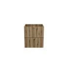 Set dulap Comad Nova Oak NOVA OAK A 82-50-2S, lavoar Comad Dance White UM2050RBDANCE50DP