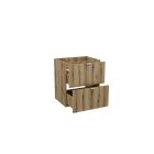 Set dulap Comad Nova Oak NOVA OAK A 82-50-2S, lavoar Comad Dance White UM2050RBDANCE50DP