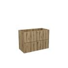 Set dulap Comad Nova Oak NOVA OAK A 82-80-2S, lavoar Comad Dance White CFP-8009DANCE80DP