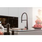 Set baterie bucătărie Franke Icon Semi-Pro 115.0690.598, dozator de lichid Franke Active SM 119.0547.906