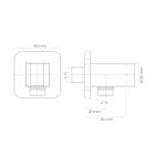 Set baterie de duș Oltens Hadsel 33106300, conexiune unghiulară Oltens Skar 39306300, 37200300, 37111300