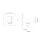 Set baterie de duș Oltens Hadsel 33106400, conexiune unghiulară Oltens Skar 39306400, 37200400, 37111400