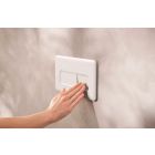 Set vas WC cu capac soft-close Hansgrohe EluPura Q 60293450, cadru încastrat Hansgrohe iFrame universal 01022180, 66001700