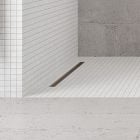 Set capac de scurgere liniară Oltens Langan Slim 30020610, grătar rigolă liniară Oltens Langan Slim 30016300