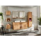 Set dulap Comad Nova Black NOVA BLACK D2 82-60-2S, dulap Comad Nova Oak NOVA OAK 81-20-39, NOVA OAK A 89-80