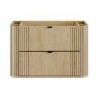 Set dulap Comad Ovalia Cremona OVALIA CREMONA 82-80-46-2S, blat Comad Ovalia Cremona OVALIA CREMONA 89-80-46 M, CLOUD FREE WHITE ( E-6588 )