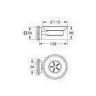 Set săpunieră Grohe Start Cube 41096DC0, adeziv Grohe QuickGlue 41127000