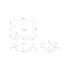 Set dulap Oltens Lun 60032300, lavoar Oltens Kalla 40207900