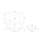 Set dulap Oltens Lun 60033000, lavoar Oltens Kalla 40210000