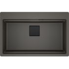 Set chiuvetă din granit Franke Kanon 114.0749.643, baterie bucătărie Franke Lina 115.0693.229