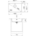 Set chiuvetă din granit Franke Maris 125.0751.421, baterie bucătărie Franke Lina 115.0626.082
