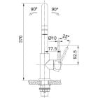Set chiuveta din otel Franke Smart SRX 127.0720.295, baterie bucătărie Franke Smart Glenda 115.0747.473
