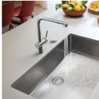 Set chiuvetă din granit Franke Kanon 125.0749.667, baterie bucătărie Franke Atlas Neo 115.0741.710
