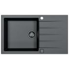 Set chiuvetă din granit Alveus Cadit 1148160, baterie bucătărie Alveus Flexa 1147056