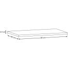 Set dulap Comad Dorothy Ristretto DOROTHY RISTRETTO 82-80-46-2S, oglindă Comad Dorothy Ristretto DOROTHY RISTRETTO 84-80, RISTRETTO 89-80-46 M
