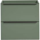 Set dulap Comad Sombra Green SOMBRA GREEN 82-60-46-2S, lavoar Comad Sky SKY 1 BLACK MATT 60 DP ( E-8099-60 )