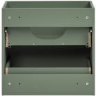Set dulap Comad Sombra Green SOMBRA GREEN 82-60-46-2S, lavoar Comad Sky SKY 1 BLACK MATT 60 DP ( E-8099-60 )